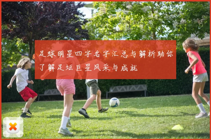 足球明星四字名字汇总与解析助你了解足坛巨星风采与成就